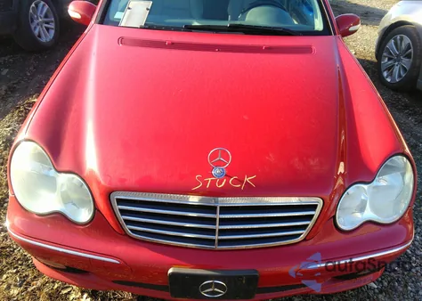 2005 Mercedes-Benz C 230 Kompressor Sport from USA, damaged, VIN WDBRF40J75A660607